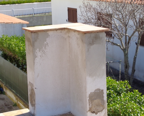 Walls filled with filler